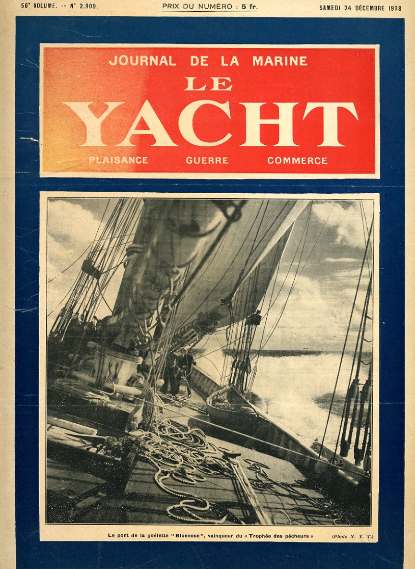  Le Yacht n°2909 du 24 décembre 1938 - couverture 