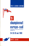 Snipe: Programme du 1er Championnat Sud Europe  Lacanau