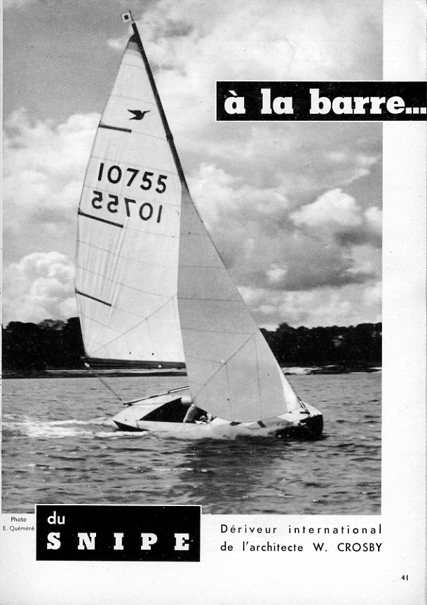  Snipe 10755 (Bateaux n°23 d'avril 1960 - p41) 