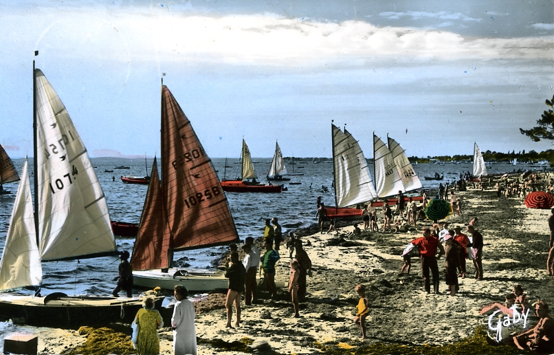  Snipes n°10258 'Rebec III' à Pierre TechoueyresSnipe n°10754 'Sylva II' à Pierre Gramond  Gaby n°4 'Andernos, la plage' 