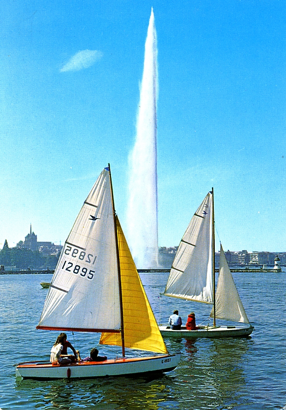  Carte Rowesa - 'Genève, le Jet d'Eau (120m)'