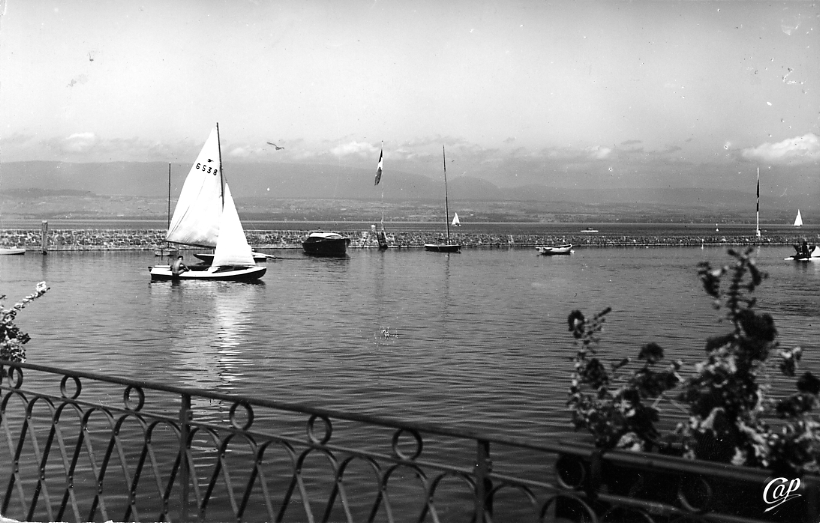  Carte Cap n°206 - Thonon les Bains, les Voiliers