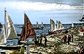  'Andernos, la plage'Snipe 10258 'Rebec III' à Pierre TechoueyresSnipe 10754 'Sylva II' à Pierre Gramond(Gaby n°4)