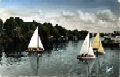 'Créteil-Saint-Maur, 335-Régates sur la Marne'(Carte La Photomécanique, Edition d'Art Raymon)